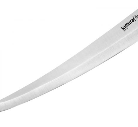 Нож кухонный &quot;Samura HARAKIRI&quot; SHR-0046WT/K слайсер Tanto 230 мм, ABS пластик