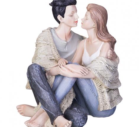 Статуэтка "ПАРА" серия "LOVE STORY", 13*15*16 см