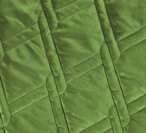 Накидка на кресло "Karteks" 70х150 Косичка, зелёный