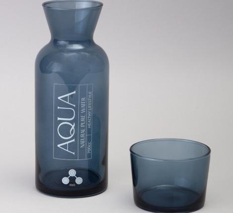 Графин с крышкой-стаканом "LIFE STYLE" BLUE, 700 мл