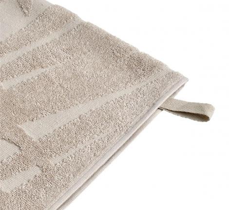 Комплект махровых полотенец "METEOR" (50x90/70х140) 2 шт. PATAYA, бежевый