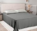Простыня Sharmes "Bamboo" 240х260, серый