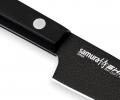 Нож кухонный &quot;Samura SHADOW&quot; овощной с покрытием Black-coating 99 мм, ABS пластик
