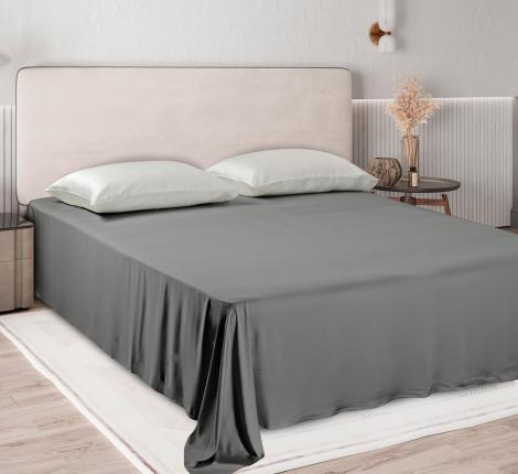 Простыня Sharmes "Bamboo" 240х260, серый