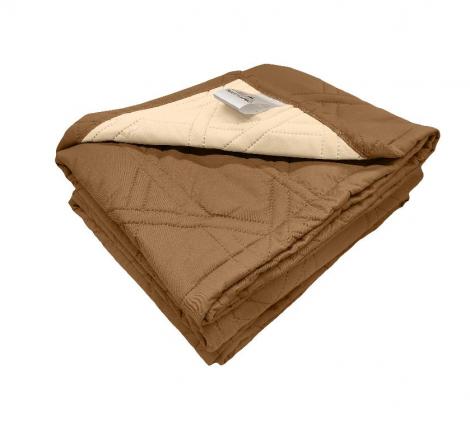 Покрывало Primavelle "ARTI" Биософт 180х200, Модерн Светло-коричневый