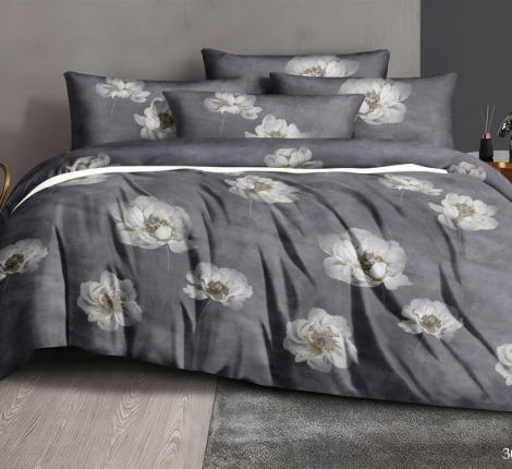 Постельное бельё "Cleo" Art Color 15/303-AC Полисатин, 1,5 спальный