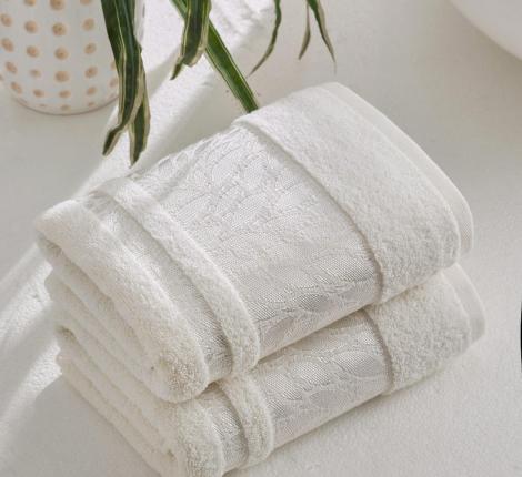 Комплект махровых полотенец "METEOR" (50x90/2 шт.) ZEREN, кремовый