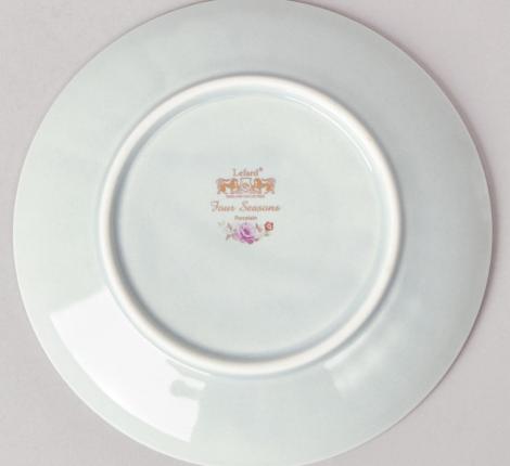 Чайный набор "ВРЕМЕНА ГОДА" 42-571 на 6 персон, 12 предметов (250 мл), голубой