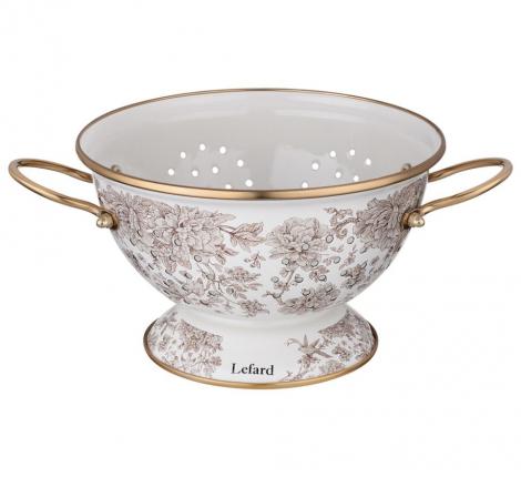 Дуршлаг эмалированный "ROYAL GARDEN" 950-722, диаметр 22 см