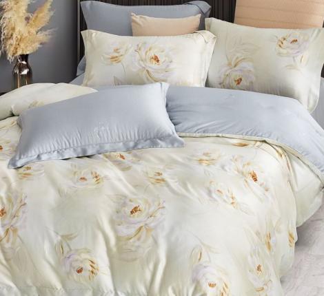 Постельное белье "Asabella" 2163-7 Тенсел, Семейный