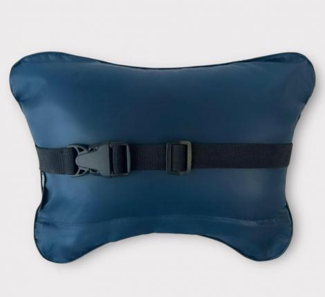 Дорожный плед-пончо пуховый "Travel Cape Plaid Grass" INDIGO, 130х170