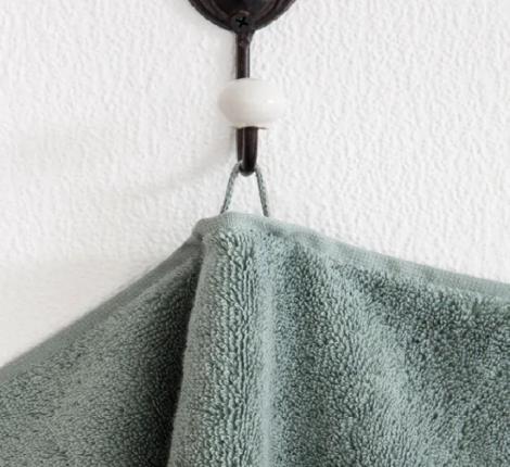 Полотенце микрокоттон Luxberry "TEDDY" 30х50, голубая ель