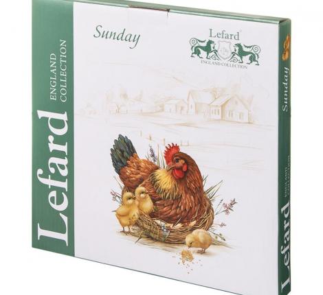 Блюдо для 10 яиц "SUNDAY", диаметр 22 см