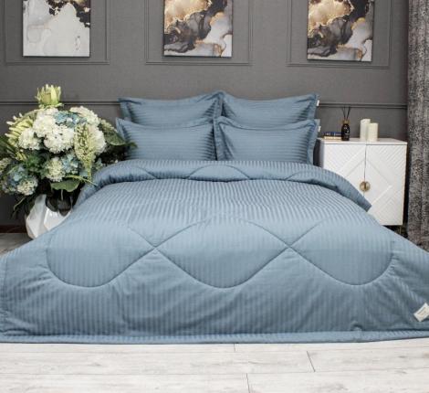 Постельное белье с одеялом "Kazanov.A." Hotel (ниагара) Страйп Сатин, Евро