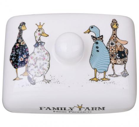 Маслёнка "FAMILY FARM", 17*14*7,5 см