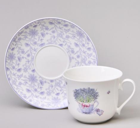 Чайная пара "ЛАВАНДОВАЯ ВЕСНА", 450 мл