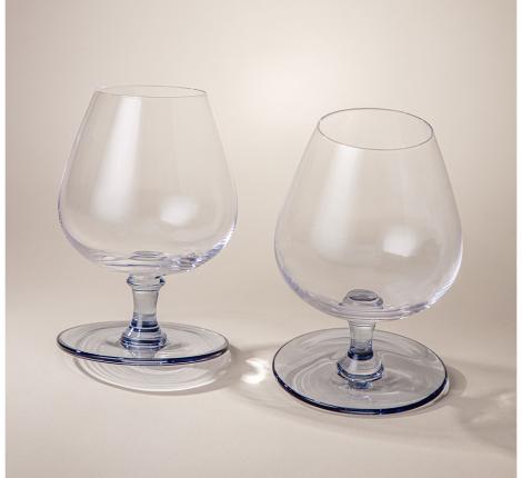 Набор бокалов для коньяка 2 штуки "CRAZY BALANCE" BLUE, 600 мл