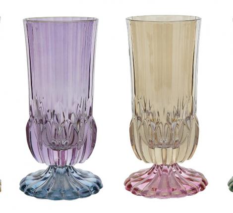 Набор бокалов 6 штук "ADA GOBLET" хрусталь, высота 17 см