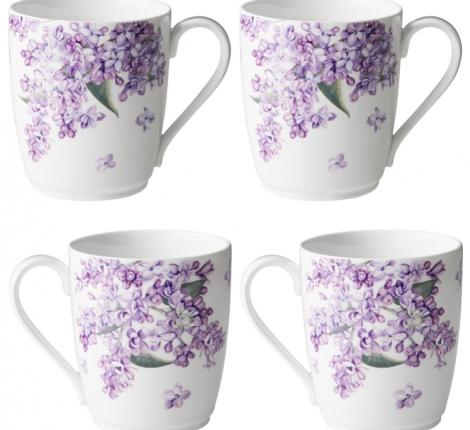 Набор кружек 4 шт. "LILAC" 760-847, 300 мл