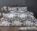Постельное белье с одеялом "Kazanov.A." Адели (графит платина) Велюр/Egypt Cotton, Евро