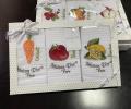 Комплект кухонных полотенец Maison D'or "FRUIT" 50х70-3шт, овощи