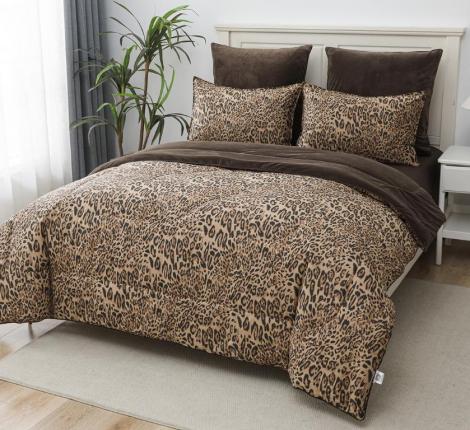 Постельное белье с одеялом "Sofi de Marko" Роберто №4м Велюр/Сатин, Евро