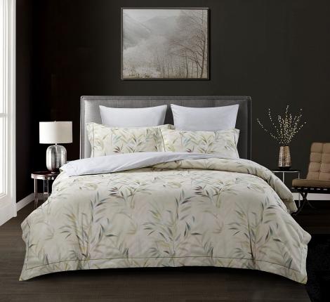 Постельное белье "Asabella" 2289-6 Фланель, Евро