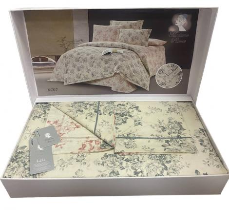 Постельное бельё Madame Plumes "LAVENDER LULLABY" XC-07 Сатин, Евро
