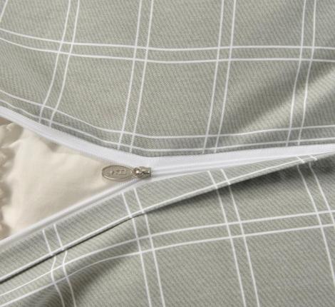 Постельное белье "Sofi de Marko" Акела (серый) Сатин, Евро