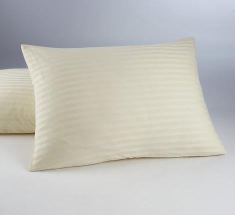 NST (шампань)  Наволочки страйп-сатин, 50x70-2 шт.