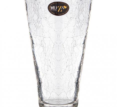 Ваза КОНУС "CRACLE", высота 24 см