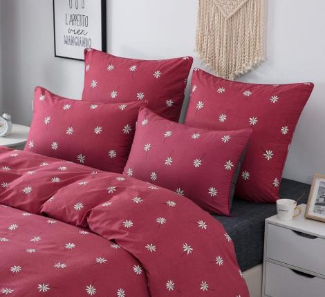 Постельное белье "Sofi de Marko" Деми (бордо) Сатин, Семейный