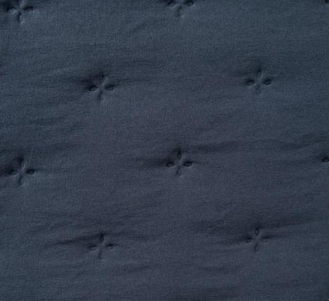 Покрывало PMO-56 синий-коричневый, Евро (230х250) 2 наволочки (50х70)