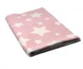 Одеяло Хлопок100% Звезды розовый, 100х140