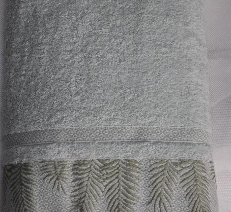 Полотенце махровое "DO&CO" 70х140 (1/1 ) CALI, светло-зелёный