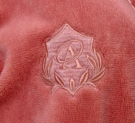 Халат женский трига шалька "AMBIELLA A-1295" пудра, L/XL