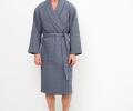 Халат мужской из крупной вафли "QUALITY антрацит, 4XL