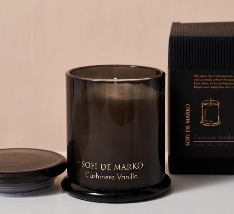 Ароматическая свеча "Sofi de Marko" Cashmere Vanilla, 250 грамм