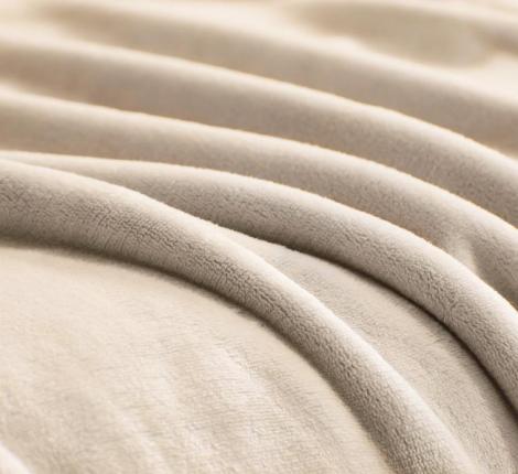 Плед "Sofi de Marko" София (кремовая) Велсофт, 160х220