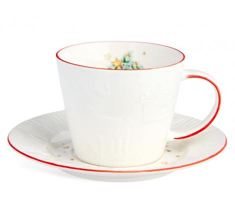 Чайный набор "WINTER STORY" на 2 персоны, 4 предмета (240 мл)