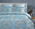 Постельное Белье &quot;Arya Majestik&quot; Бамбук Riley (голубой), 1,5 спальный
