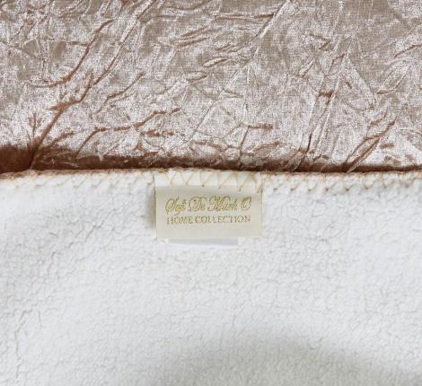 Плед "Sofi de Marko" Ундина (беж) Бархат, 160х220