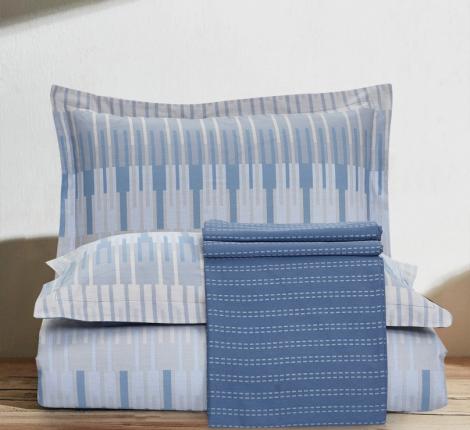 Постельное бельё "KARTEKS" Сатин печатный КВ-583, 2 спальный