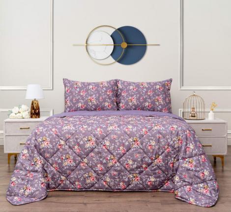 Постельное белье с одеялом "Siberia" Массимо №14 Сатин, 1,5 спальный