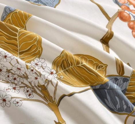 Постельное белье "Sofi de Marko" Вагнер (белый) Сатин, Евро