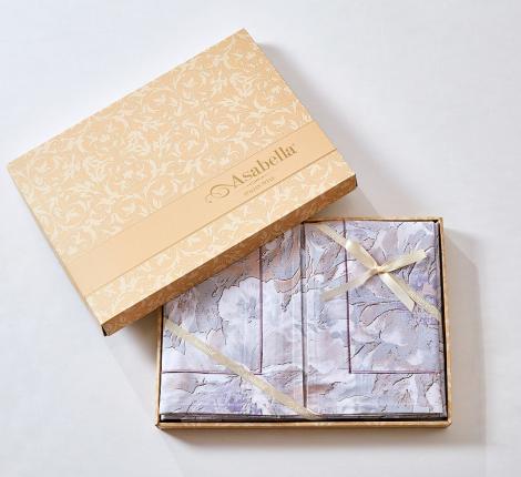 Постельное белье "Asabella" 2263-7 Мако-Сатин, Семейный