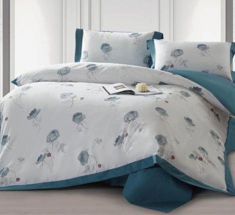 Постельное бельё Madame Plumes "IRIS REVERIE" DG-19 Сатин, Евро