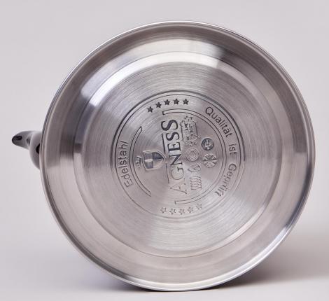 Чайник со складывающейся ручкой "AGNESS" 937-911, 3,0 л