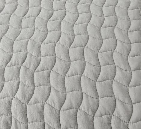 Покрывало "Sofi de Marko" Минелла (серый) Жатый сатин, 160х220