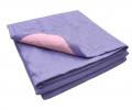 Покрывало Primavelle "ARTI" Биософт 140х200, Вензель Лиловый